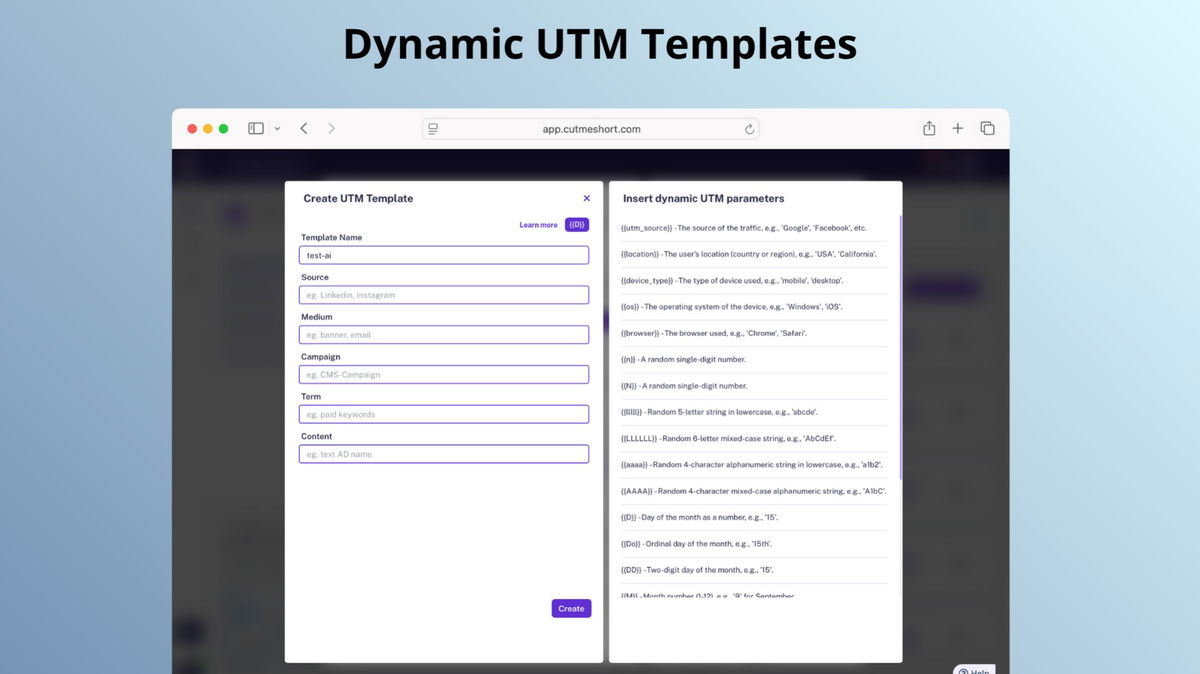 Automate Campaign Tracking with Dynamic UTM Templates