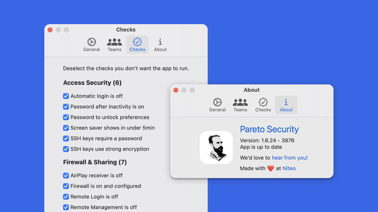Pareto Security