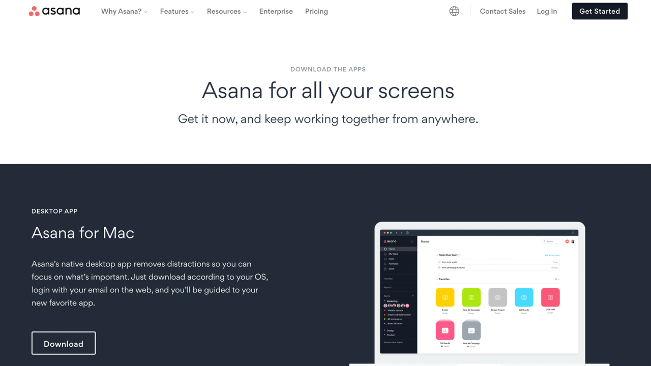 Asana apps