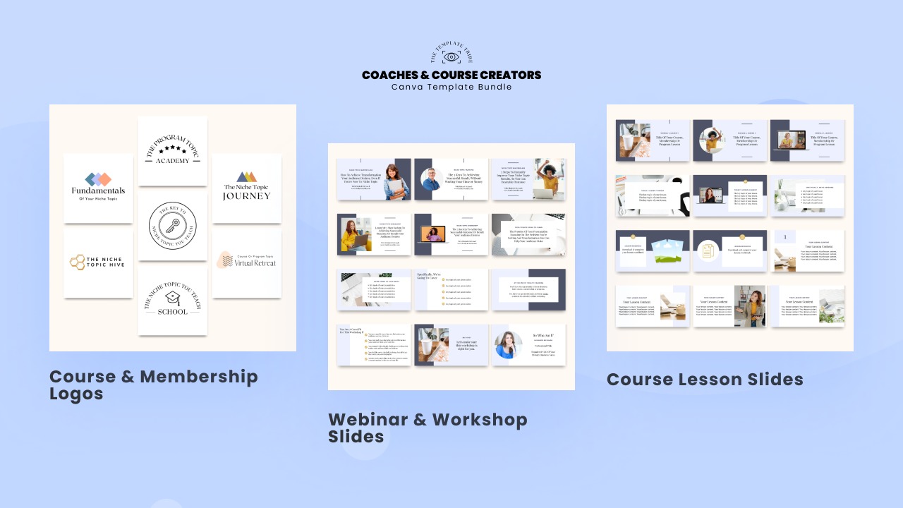 Coaches Course Creators Canva Template Bundle AppSumo Coaches Course Creators Canva Template Bundle AppSumo