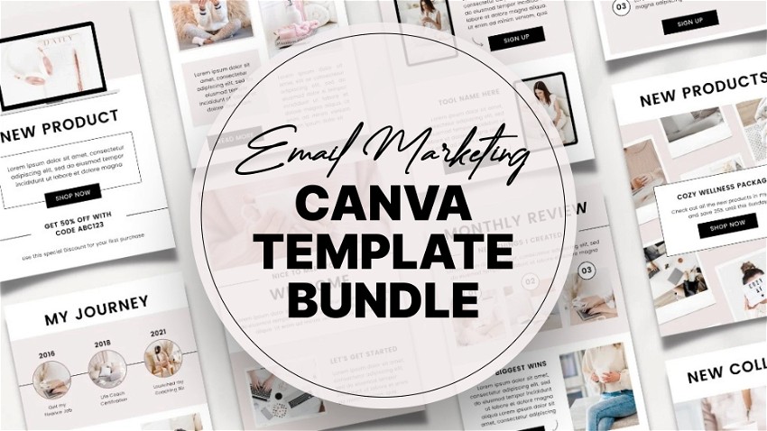 Email Marketing Canva Template Bundle
