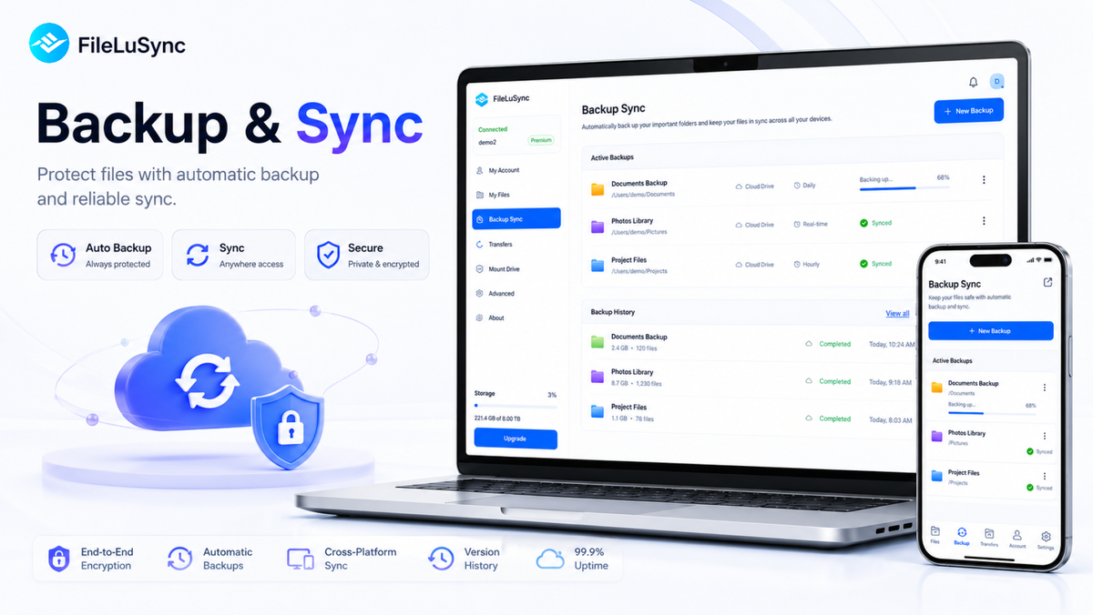 Automatic Backup and Sync