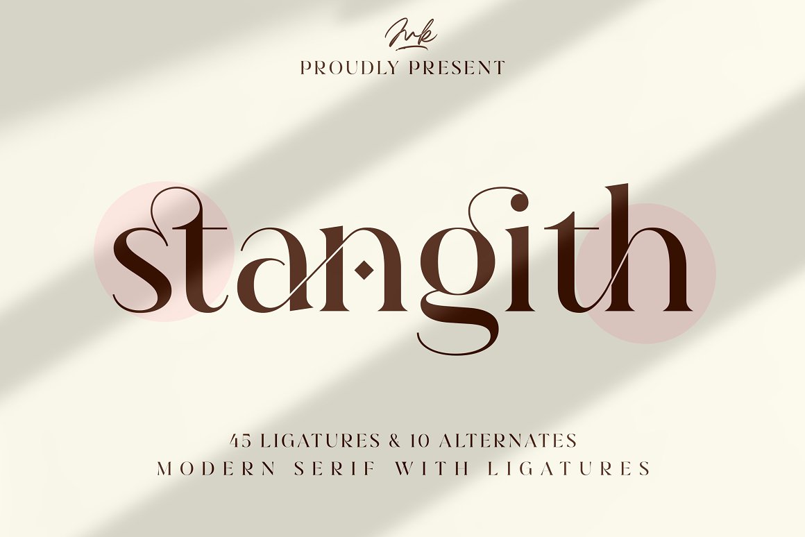 AppSumo Deal for stangith -modern display serif