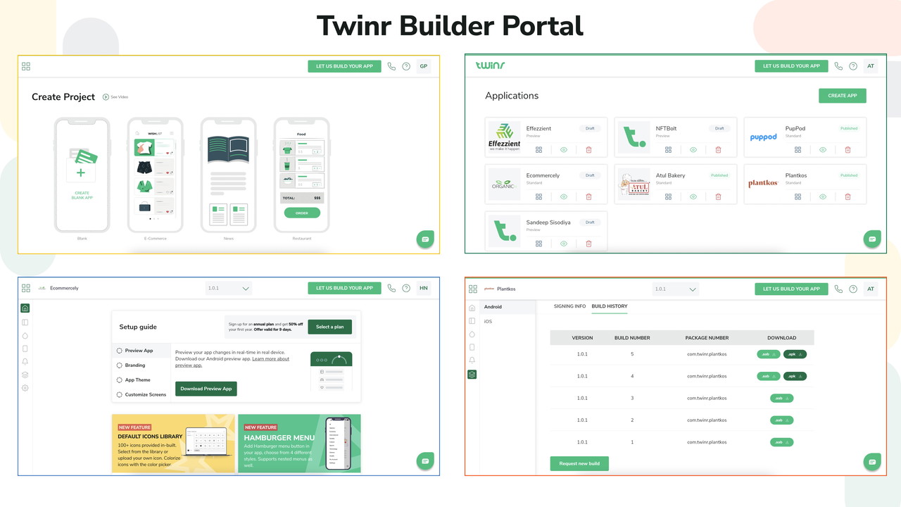 Twinr - Convert Website to Android/iOS Apps
