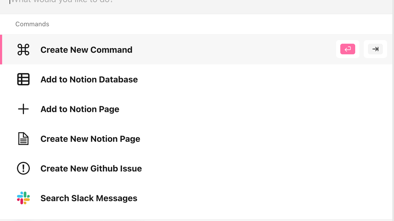 Search all connected apps