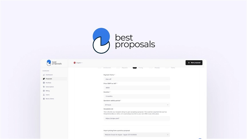 Best Proposals