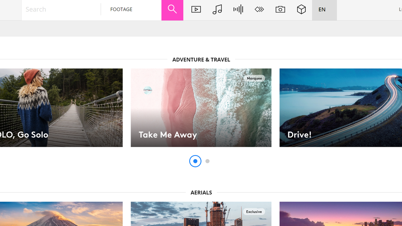 Explore collections according to concepts, mood, themes, etc