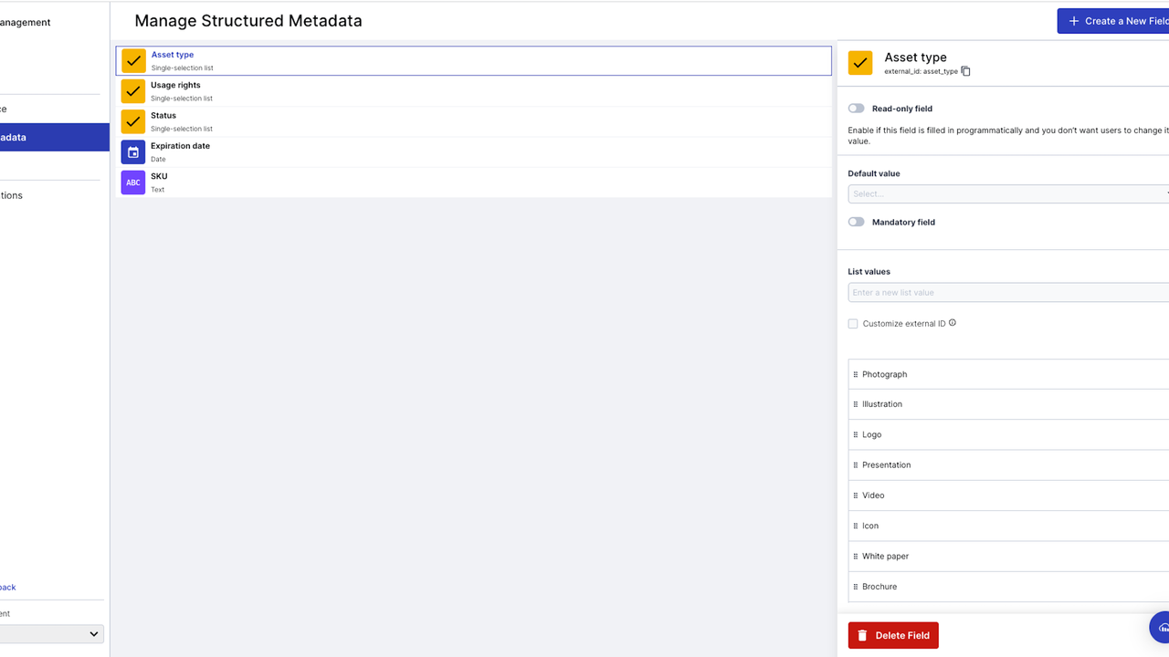 Structured Metadata