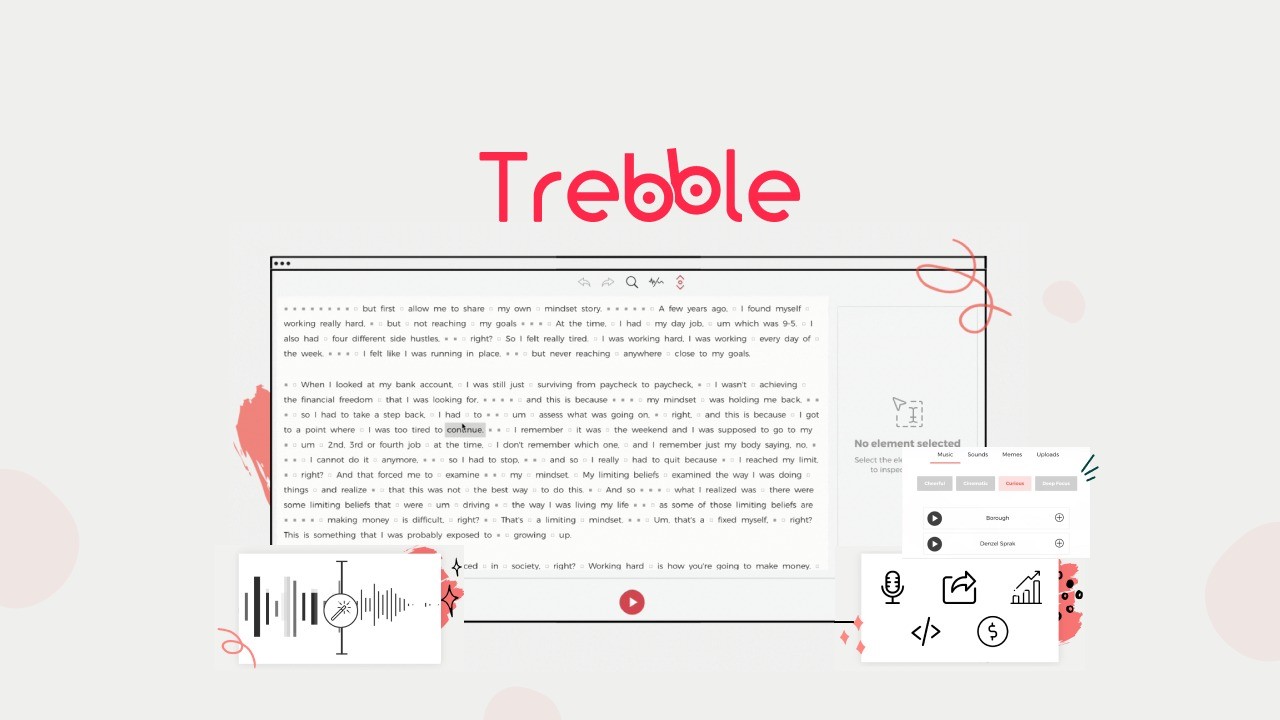 Trebble Online Audio Editor Lifetime Deal-Pay Once & Never Again