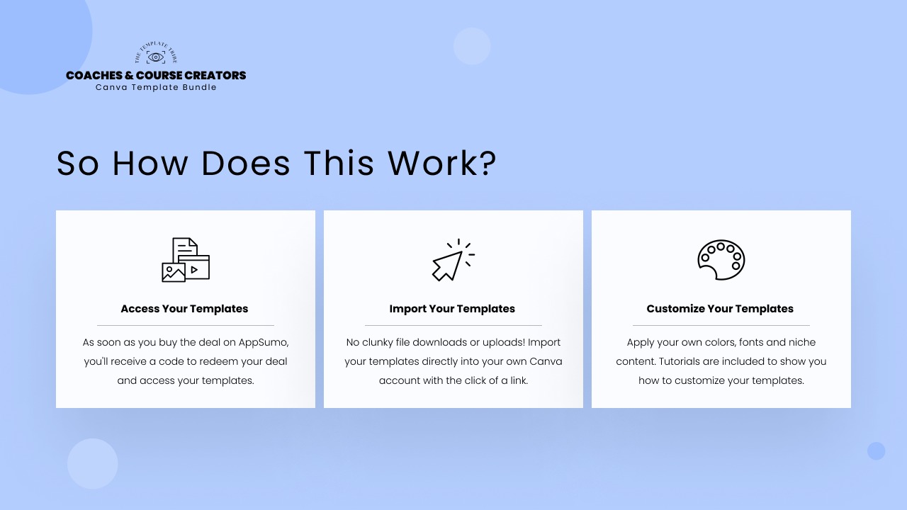 Coaches Course Creators Canva Template Bundle AppSumo Coaches Course Creators Canva Template Bundle AppSumo
