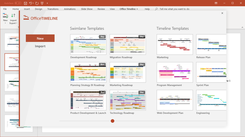 Officetime Line Plug In Office Timeline - Turn data into engaging PowerPoint visuals | AppSumo