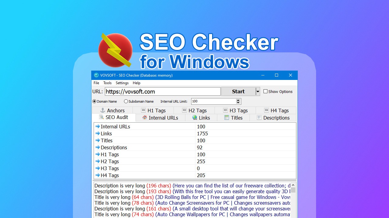 instal the last version for windows SEO Checker 7.4