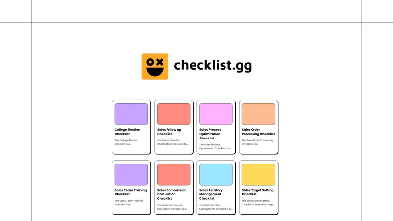 Checklist.gg