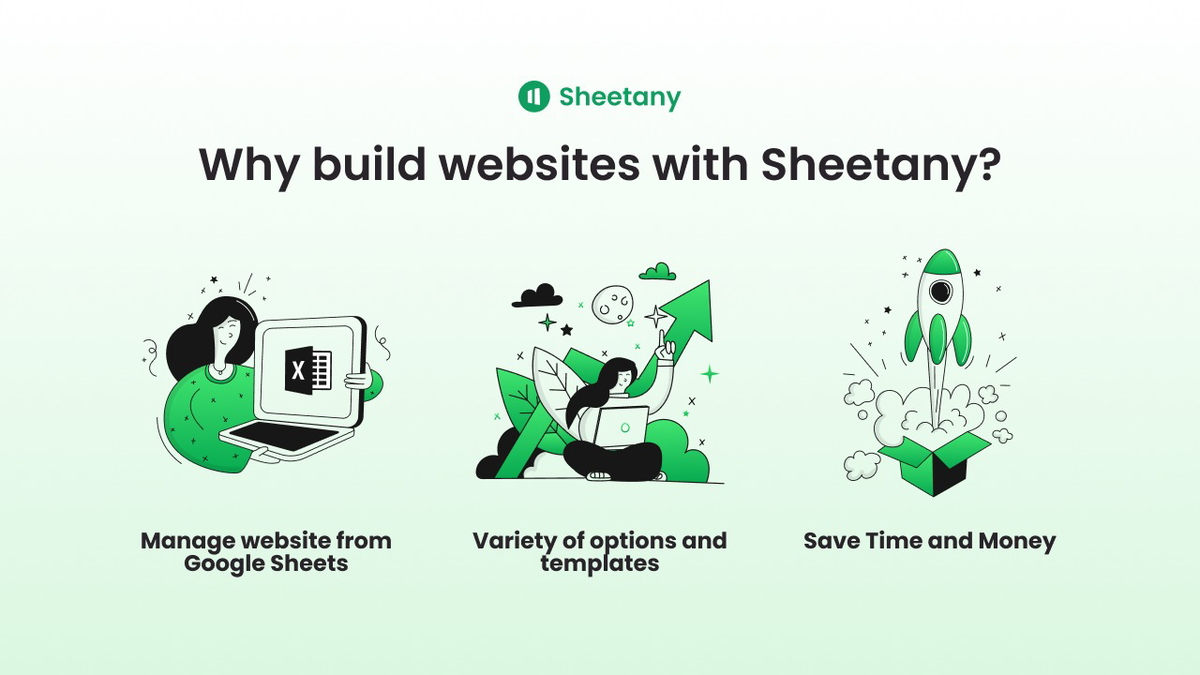 Manage everything from Sheets