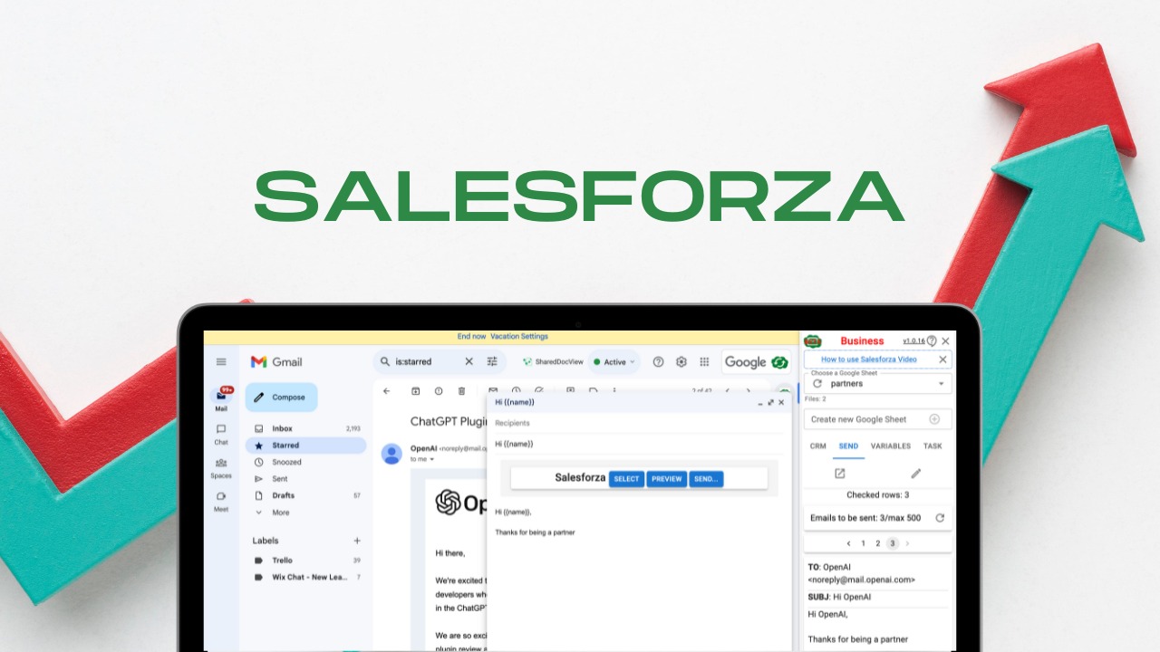Gmail Mail Merge & CRM on Google Sheets by Salesforza Chrome Extensions