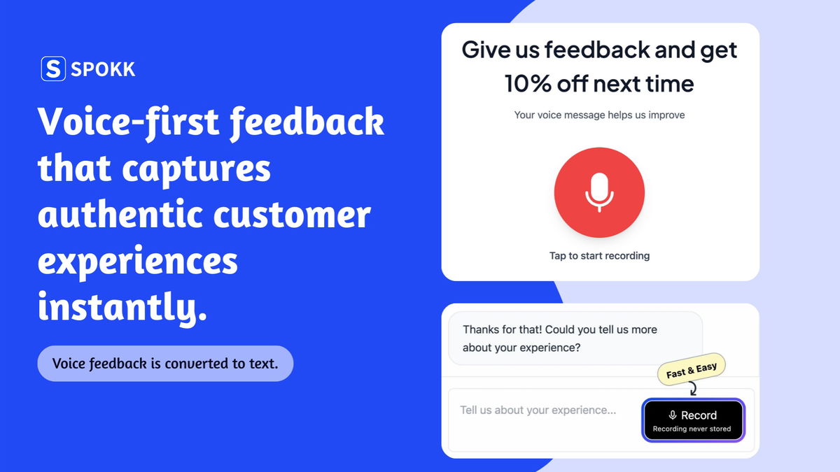 Meet customers where they're most comfortable — speaking naturally.