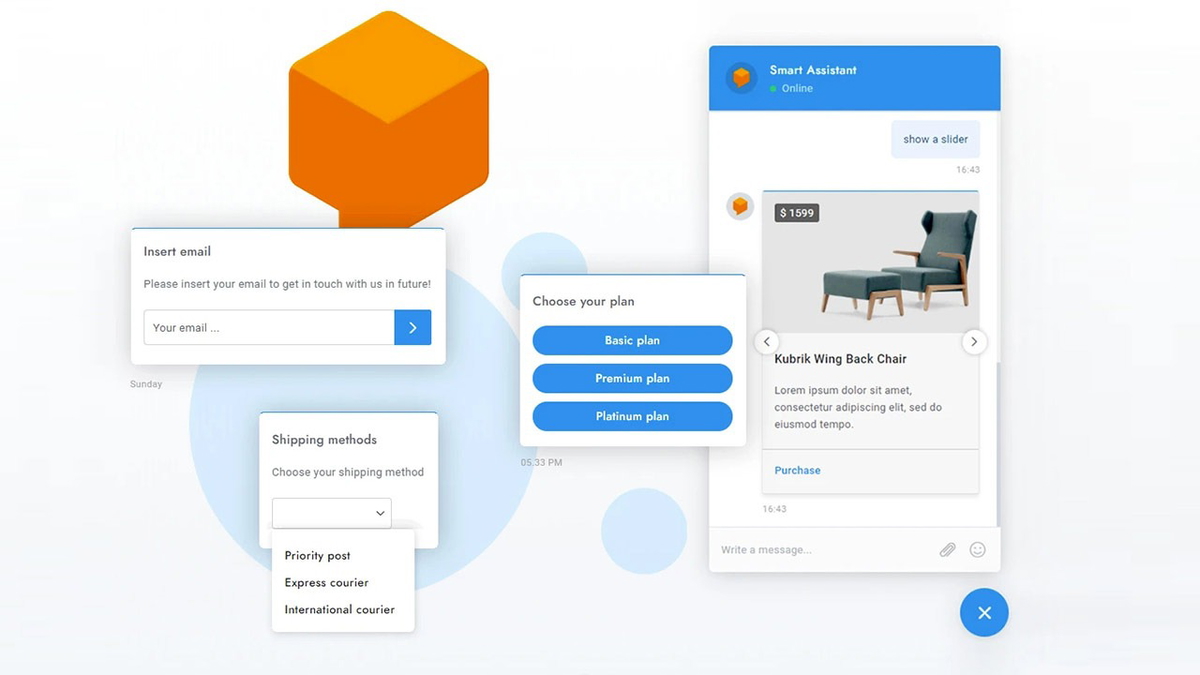 Train your chatbot to help customers with more advanced requests