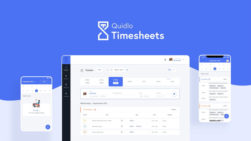 Quidlo Timesheets