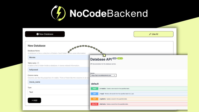 Nocodebackend Lifetime Deal: Unlock Unlimited Backend Solutions 3 Nocodebackend Lifetime Deal: Unlock Unlimited Backend Solutions
