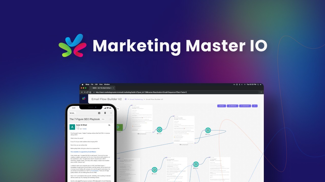 AppSumo Deal for Marketing Master IO