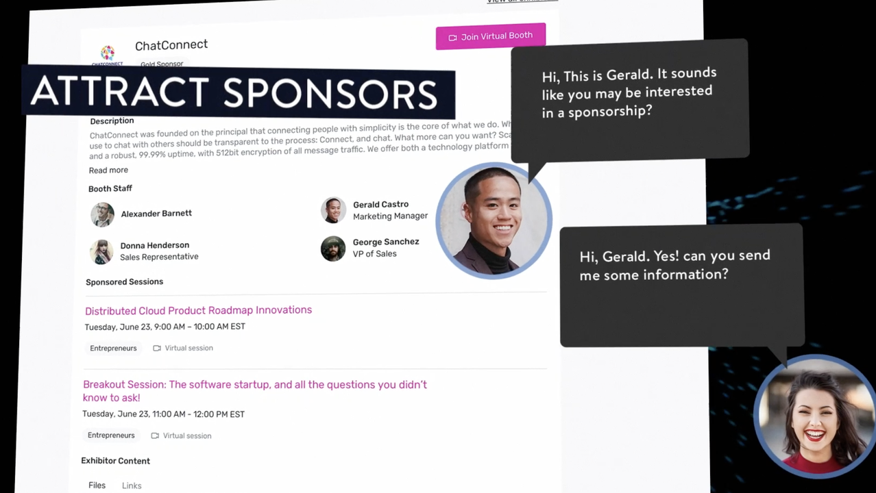 Get sponsors for your event