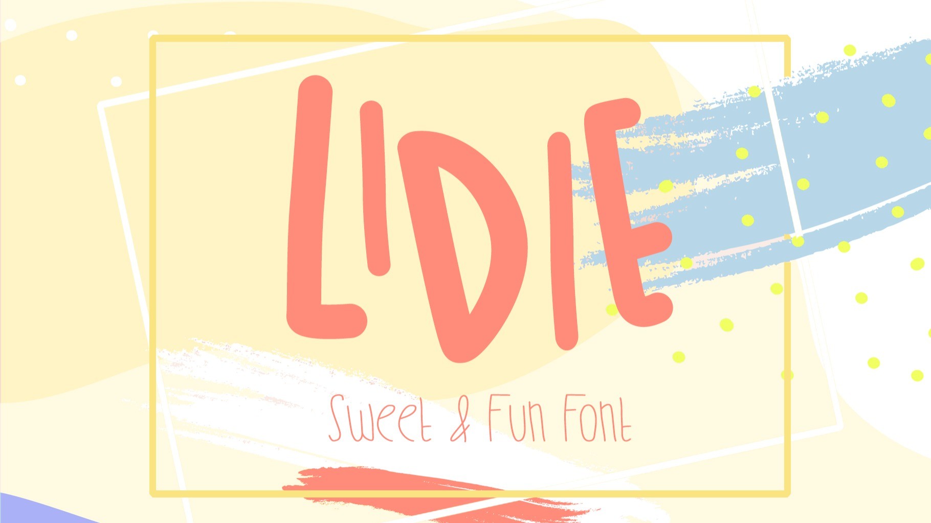 AppSumo Deal for Lidie Font - Sweet and Fun
