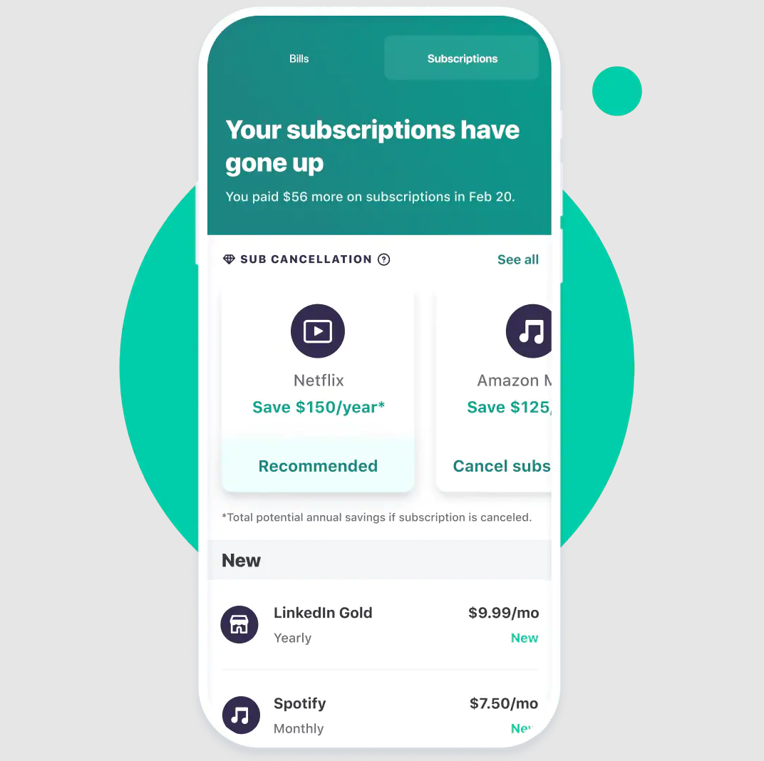Manage subscriptions