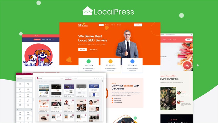 LocalPress 2.0 - Best WordPress Theme With Multiple Page Builder Support