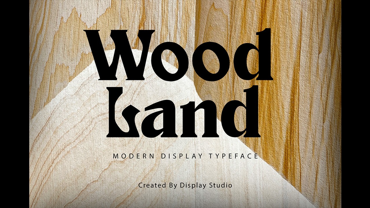 AppSumo Deal for Font: Wood Land