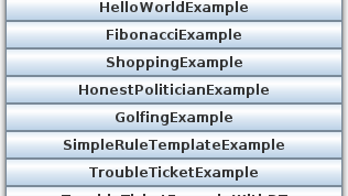 Execute example decisions in Drools