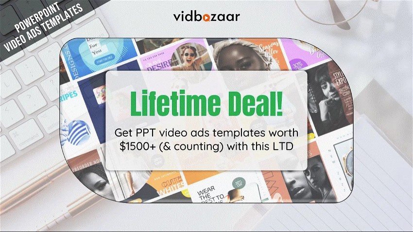 PowerPoint Video Ads Templates from VidBazaar