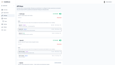 CodeMouse API Keys page — connect your own Anthropic, OpenAI, and Gemini keys with per-model pricing; reviews run on whichever you configure, in parallel. thumbnail