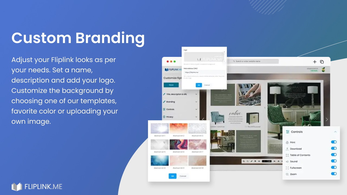 Customize your branding for even greater creative control of your assets