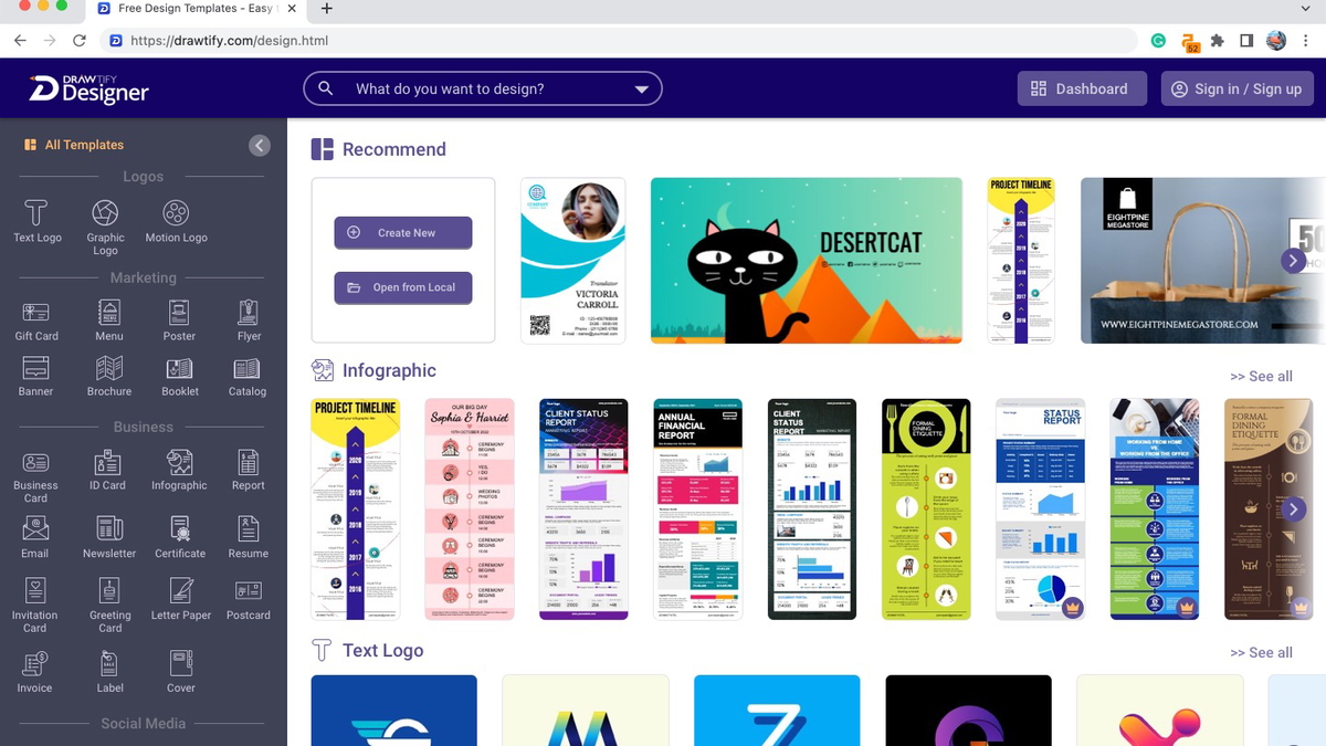 Drawtify Design Templates