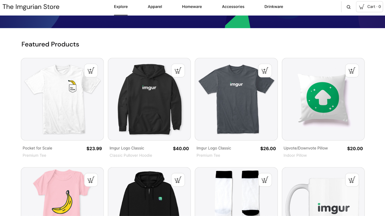Imgur Store