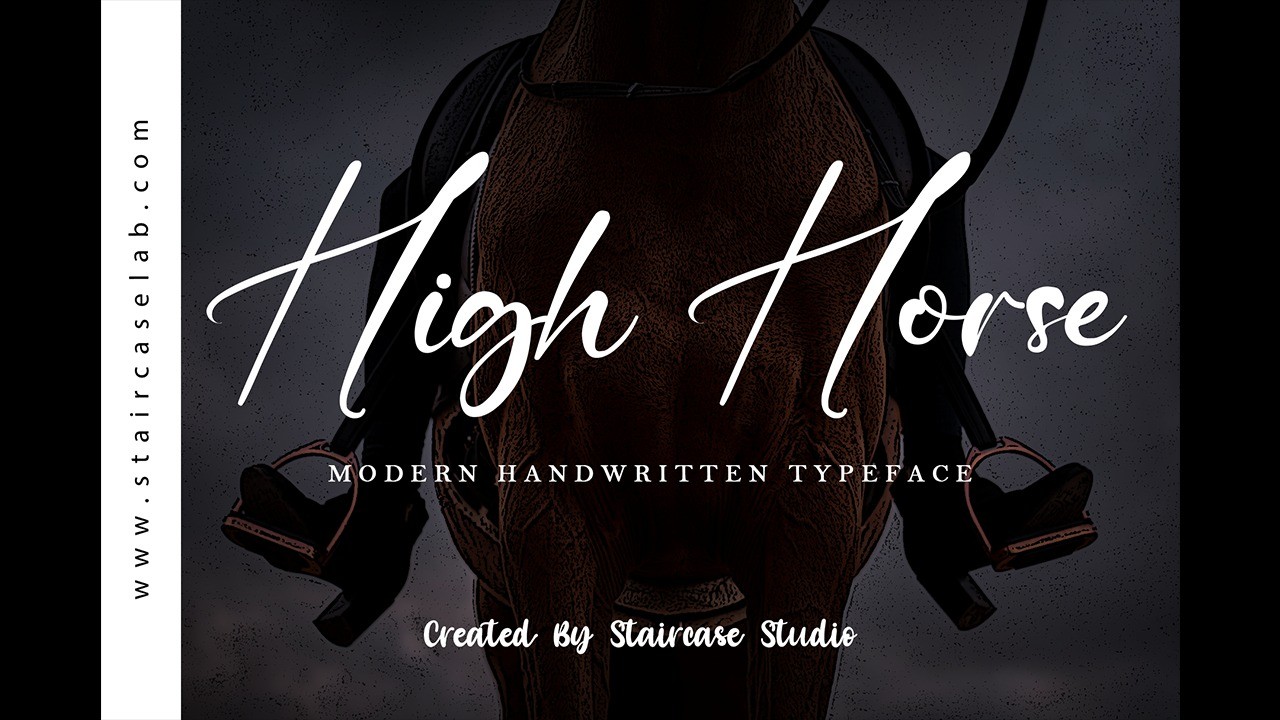 AppSumo Deal for Font: High Horse