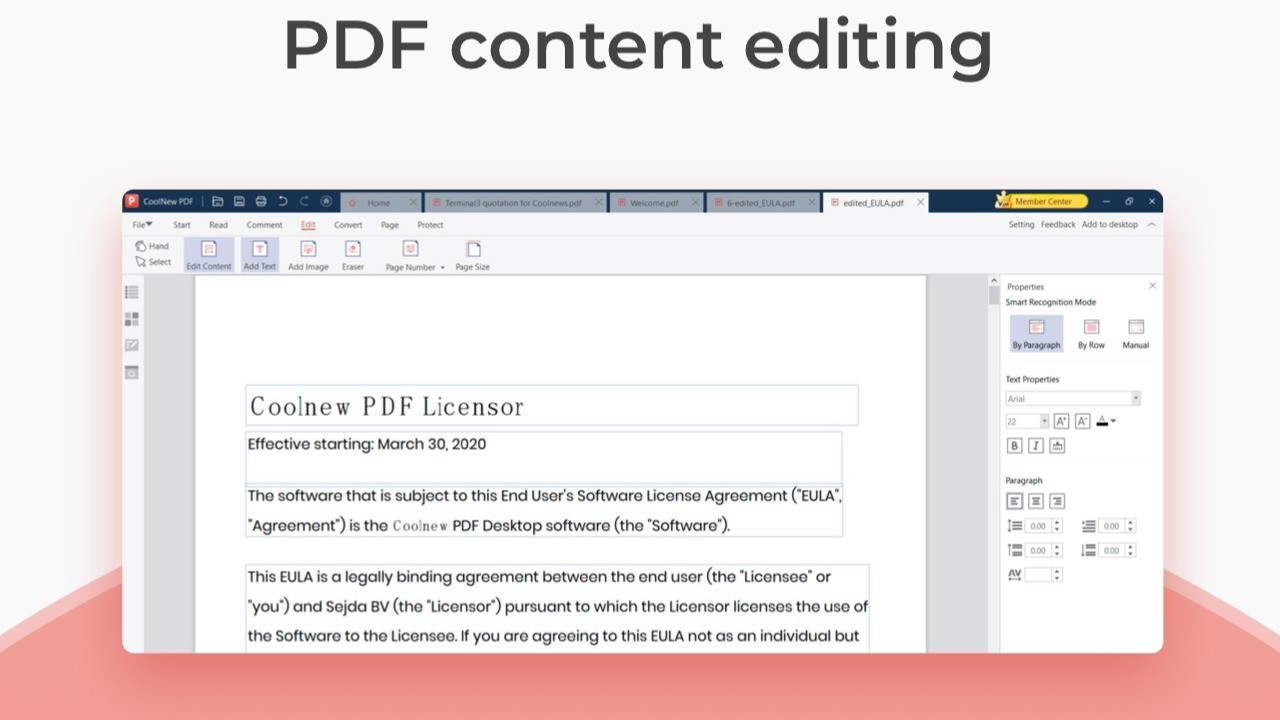 Coolnew PDF converter and editor