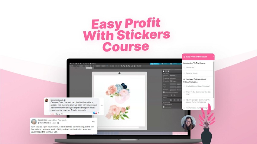 Easy Profit With Stickers Course