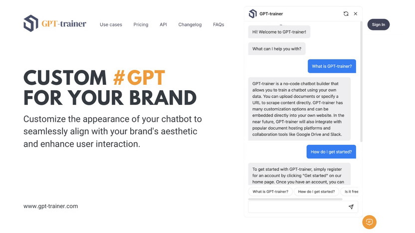 GPT-trainer | AppSumo