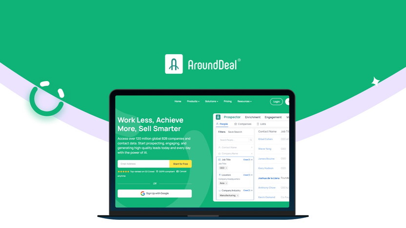 Arounddeal Lifetime Deal Review: Unbeatable Value for Sales Teams