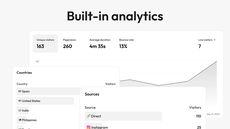 Built-in analytics to fuel your growth thumbnail