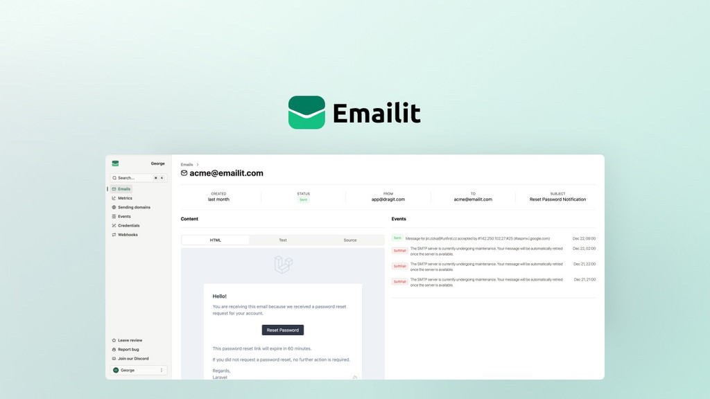 Emailit Lifetime Deal