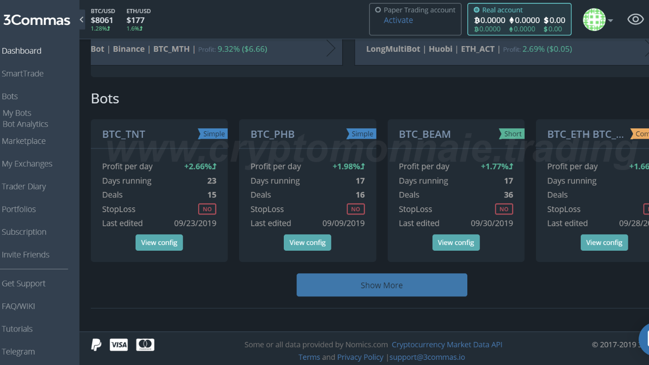 3Commas trading bots