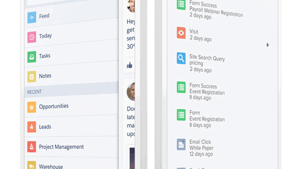 Salesforce’s mobile apps