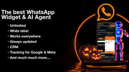 WhatsApp Widget | Capture more leads (2025) + (New) Ai Agents