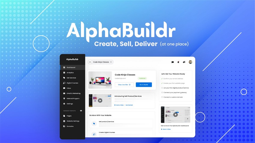 AlphaBuildr: Website Builder