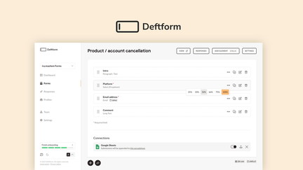 Deftform