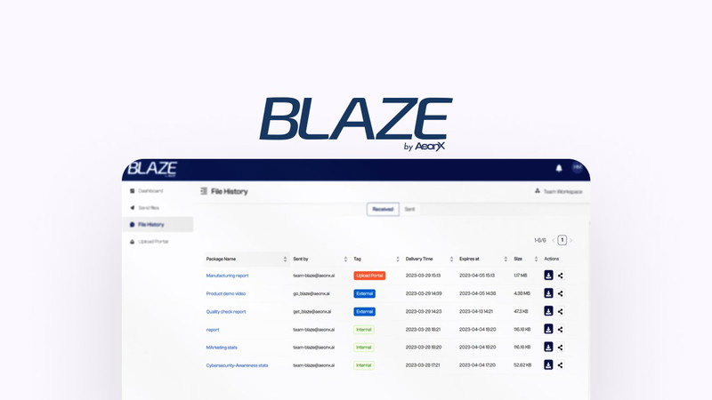 BLAZE Transfer