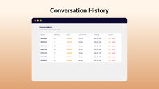 Conversation history thumbnail