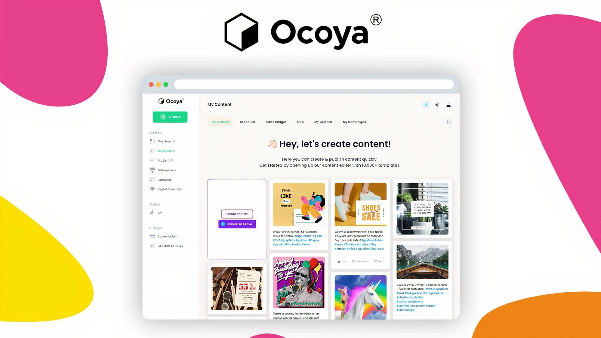 AppSumo Deal for Ocoya